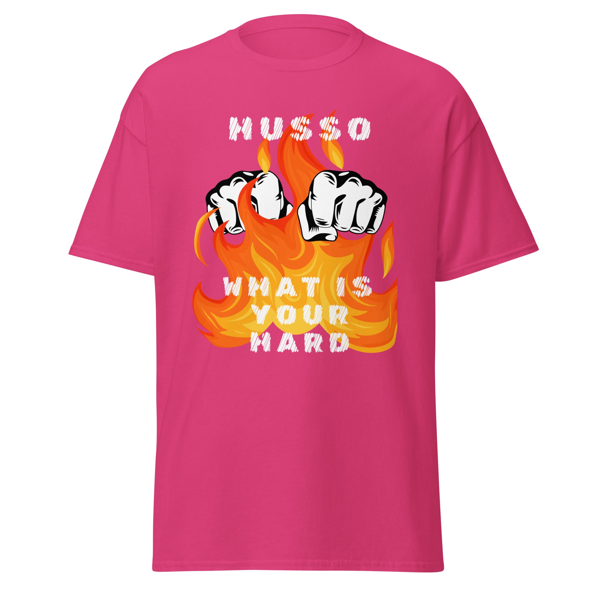 Women Husso Hard flaming hands classic tee