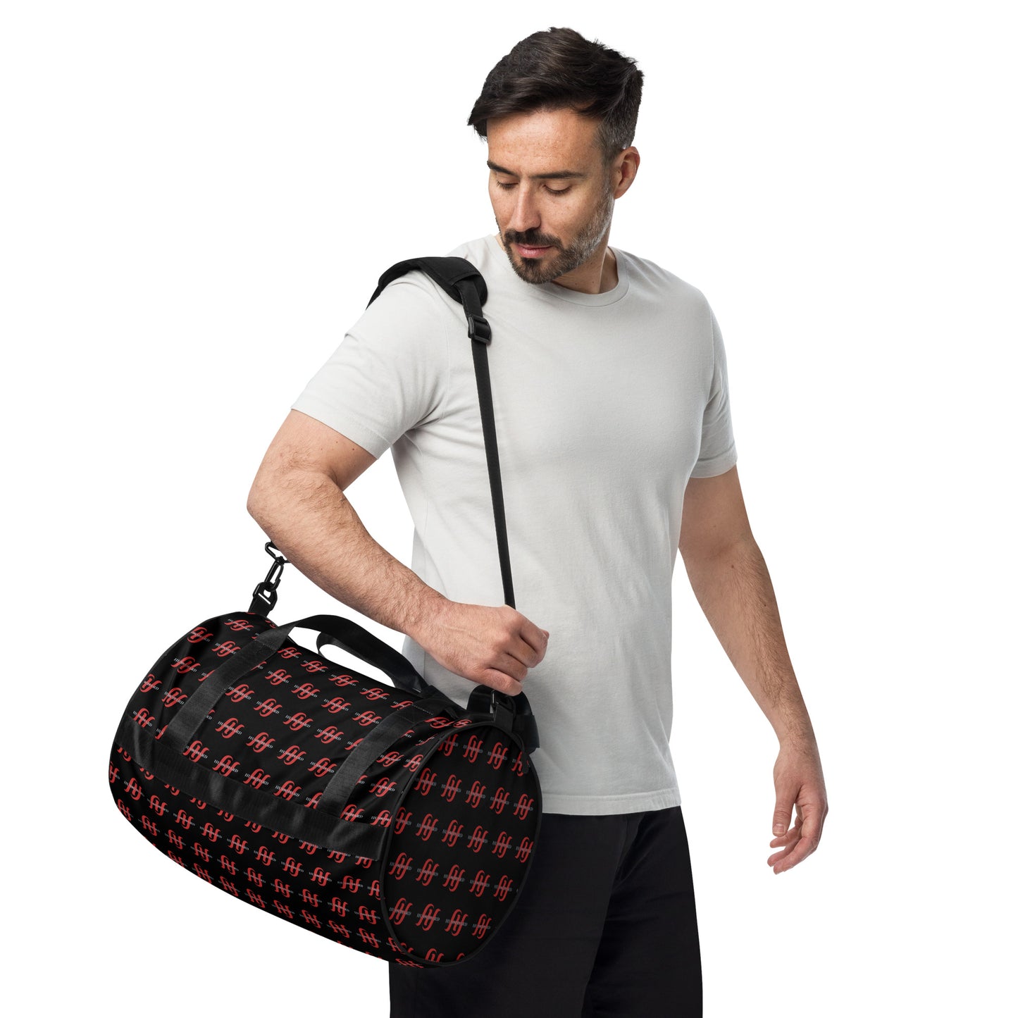 All-Over Print Gym Bag – Durable & Water-Resistant | Husso Hard