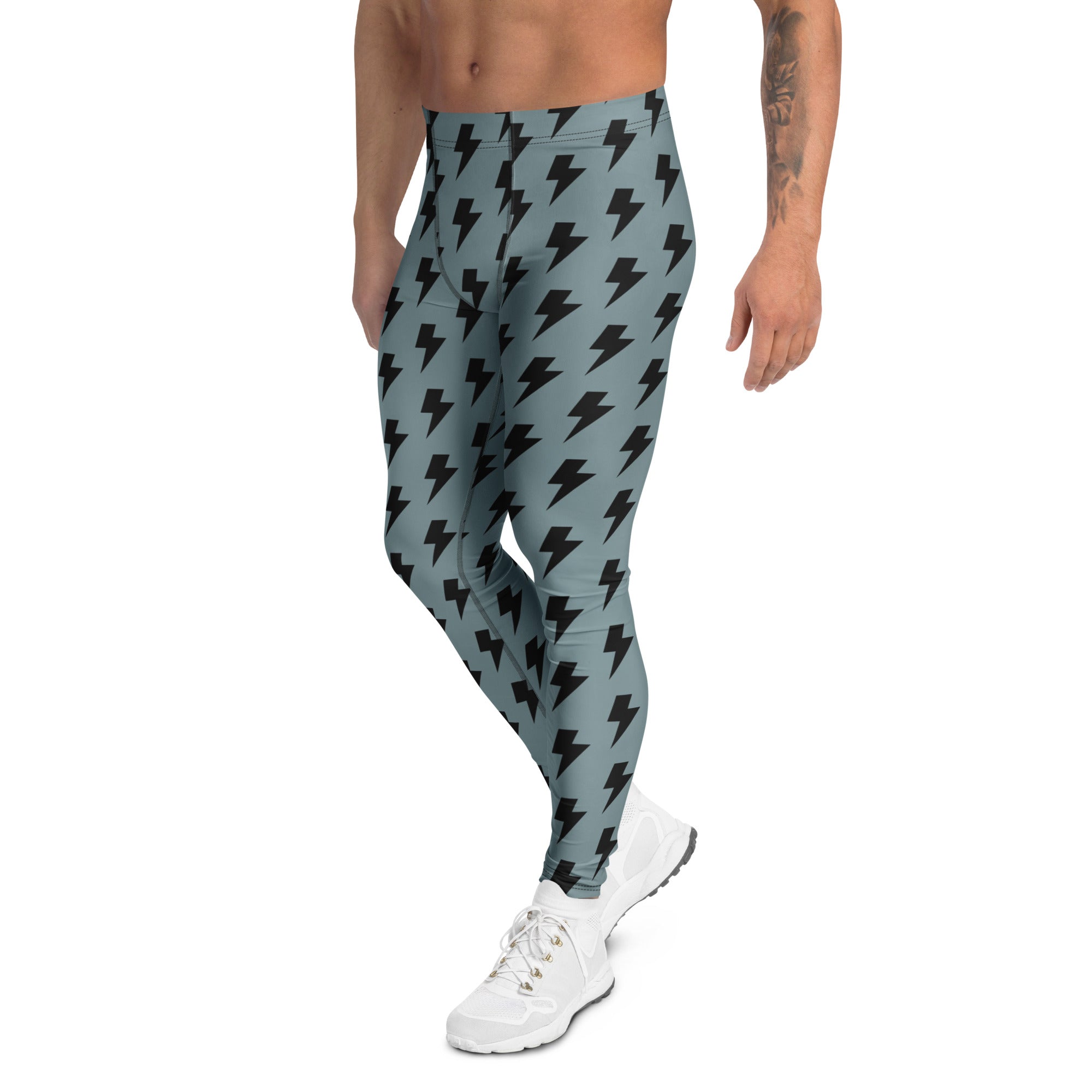 Men's Lightning Leggings | Men's Workout Leggings | Husso Hard