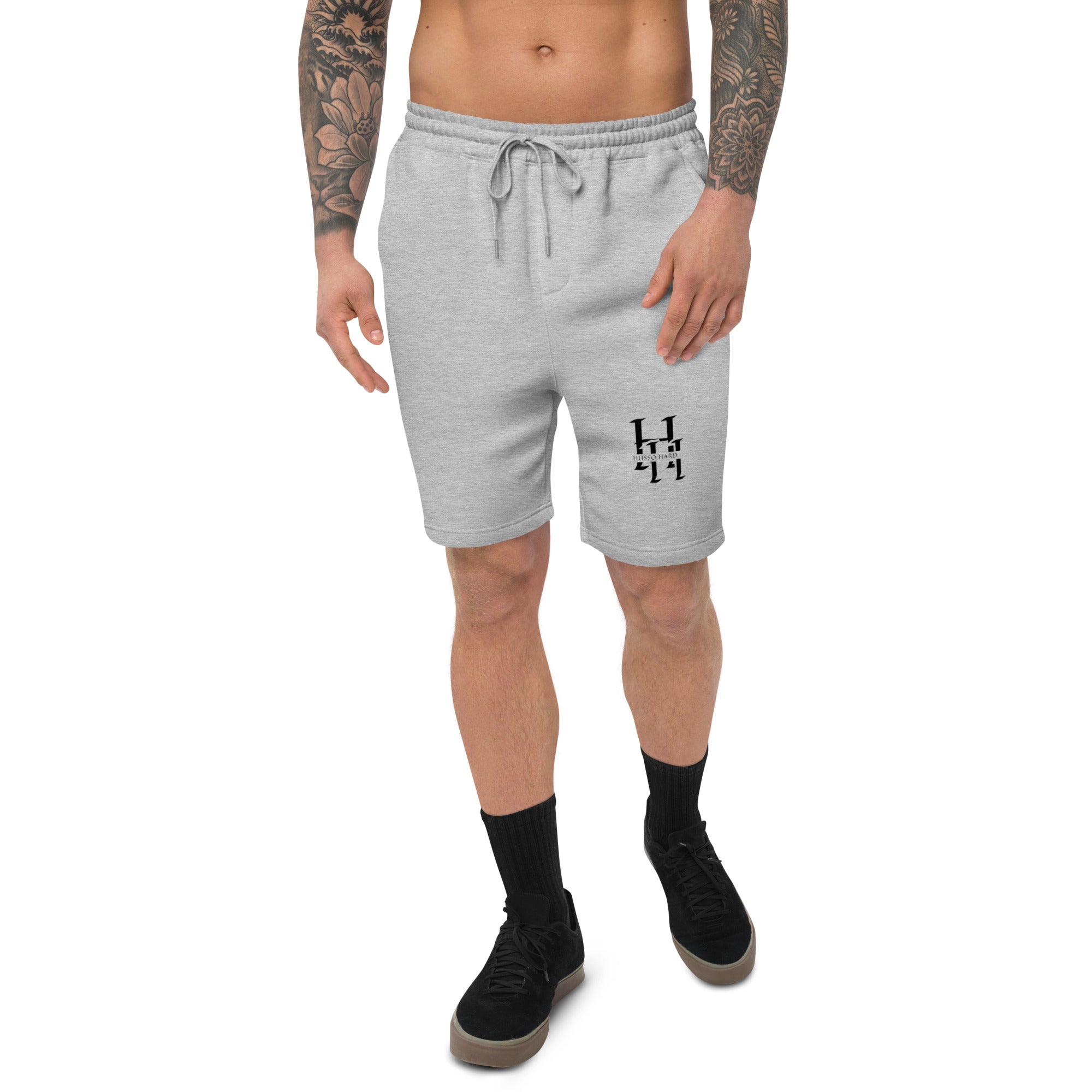 Men fleece shorts