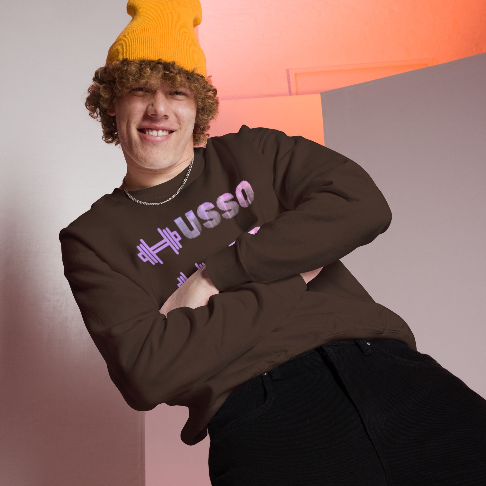 Men's Heavyweight Sweatshirt: Sturdy and Warm | Husso Hard