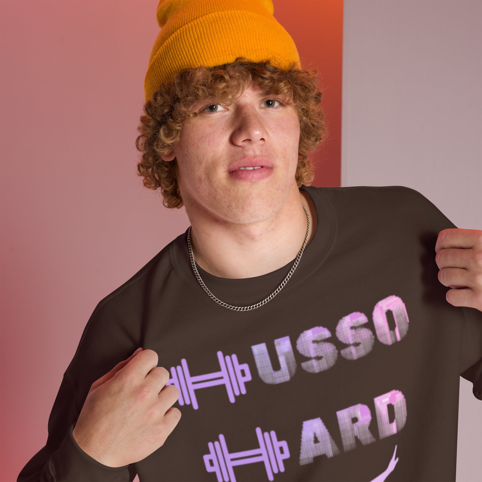Men's Heavyweight Sweatshirt: Sturdy and Warm | Husso Hard