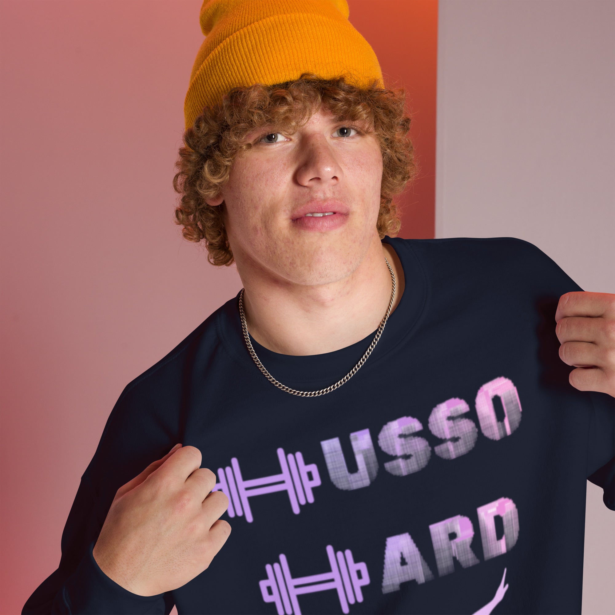 Men's Heavyweight Sweatshirt: Sturdy and Warm | Husso Hard