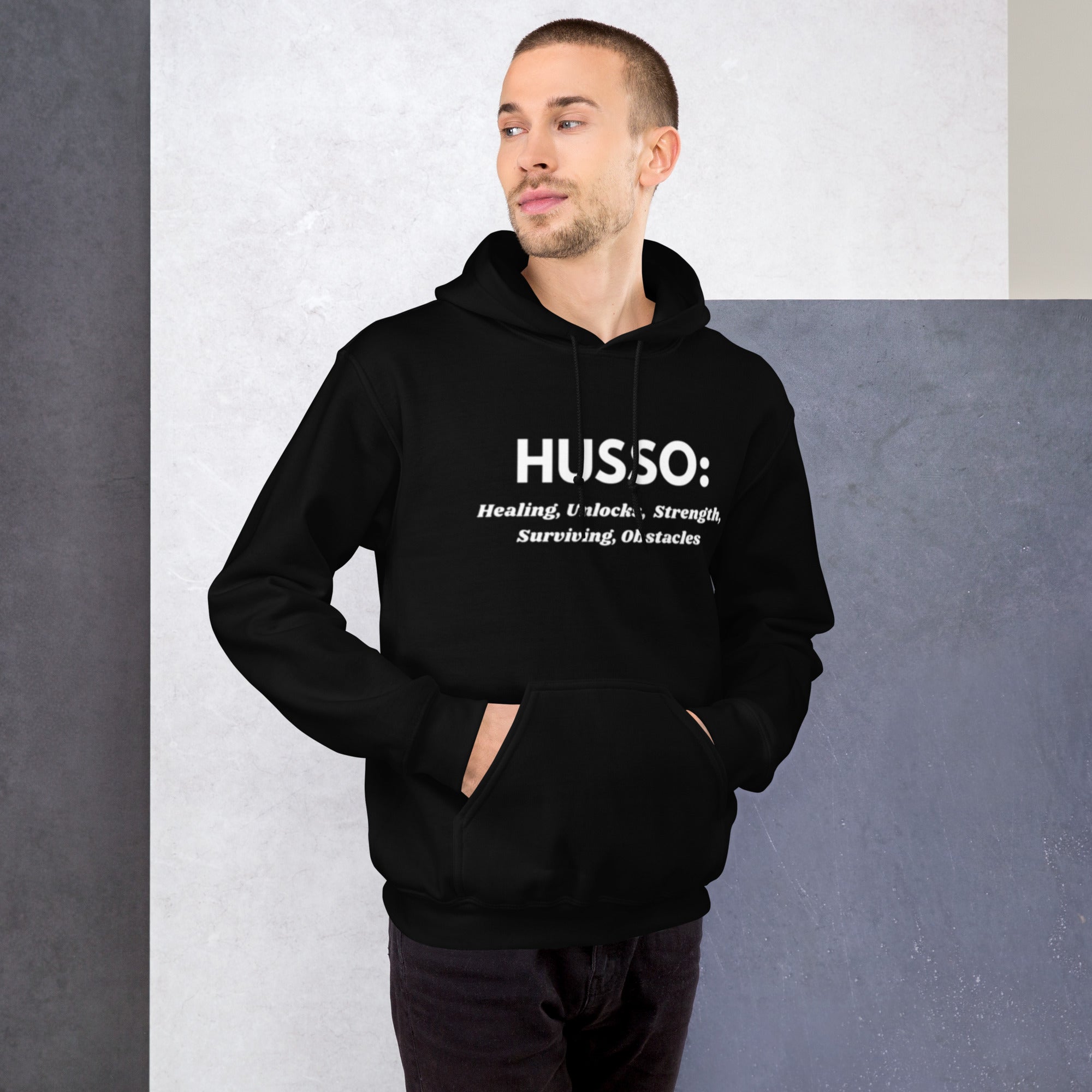 Men's Pullover Hoodie: Available in 13 Colors | Husso Hard
