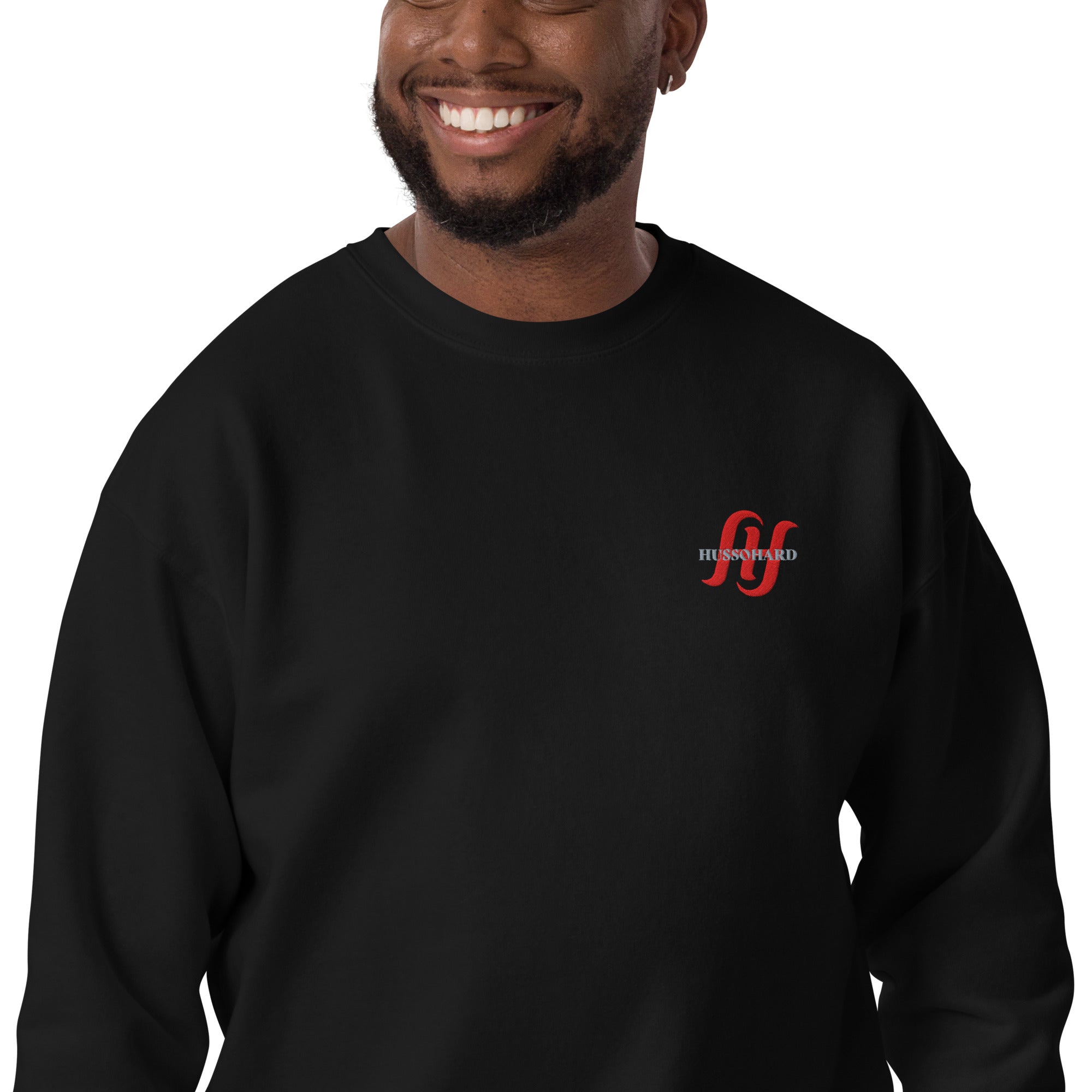 Men's Premium Sweatshirt: Crewneck Sweatshirt | Husso Hard