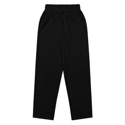 Unisex Melting Rose Wide-Leg Sweatpants (2XS–6XL)