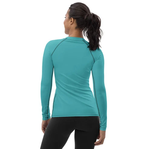 Women’s Surf Rash Guard – Husso Hard Lion Logo (XS–3XL)