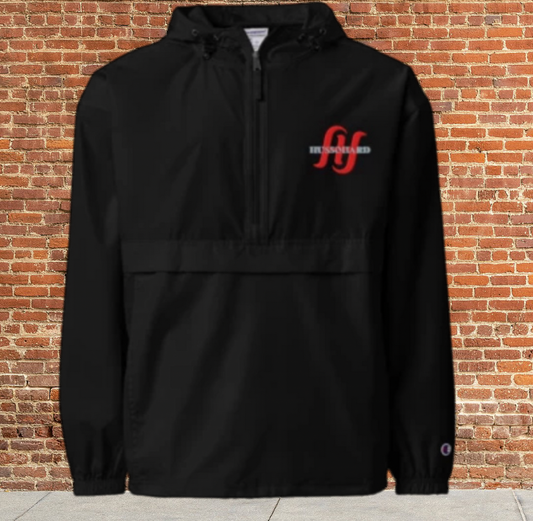 Men's Athletic Champion Windbreaker Jacket | Rain or Run Active and Streetwear keep you ready | Lightweight Comfortable & Breathable (S-2X) Husso Hard Performance wear