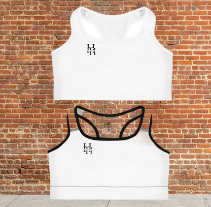 Women Padded Sports Bra | Comfortable fit & great support |(XS-2X) sweat absorbable Husso Hard Performance wear