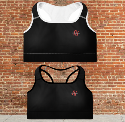 Women Padded Sports Bra | Comfortable fit & great support |(XS-2X) sweat absorbable Husso Hard Performance wear