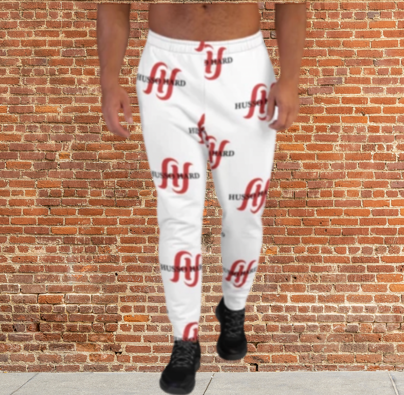 Soft Cotton Men's Joggers | Everyday Comfort(XS-3X)Cuffed Fit Husso Loud Wear it Proud