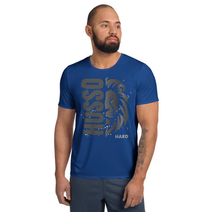 Men's Spandex Athletic Shirt | Sweat-Absorbent & Breathable Fit(XS-3X) Husso Hard