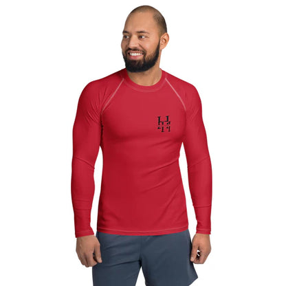 Men's Swim Shirt | Surf Rash Guard Long sleeve | Protect from sunburn, wind, sand, or other elements | Husso Hard