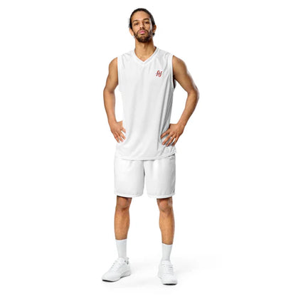 Recycled unisex basketball jersey