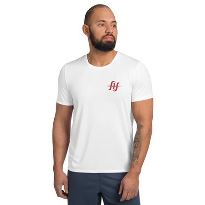Men's Spandex Athletic Shirt | Sweat-Absorbent & Breathable Fit(XS-3X) Husso Hard