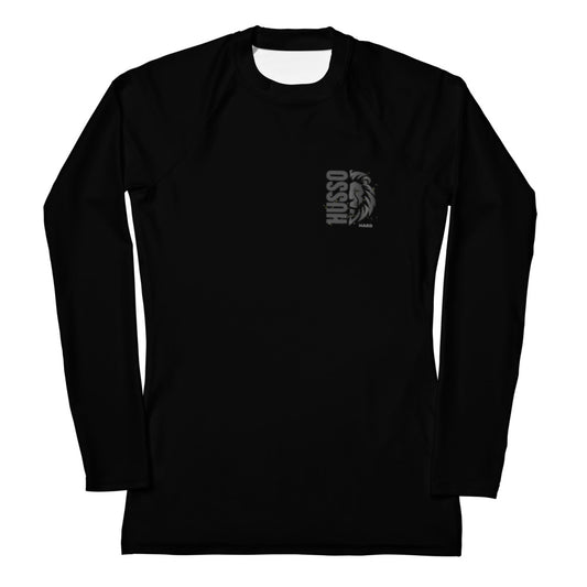 Women's Swim Shirt | Surf Rash Guard Long sleeve | Protect from sunburn, wind, sand, or other elements | Husso Hard