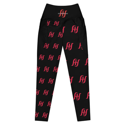 Leggings with pockets Women(2XS-6X) Comfortable, true to fit |Husso Hard