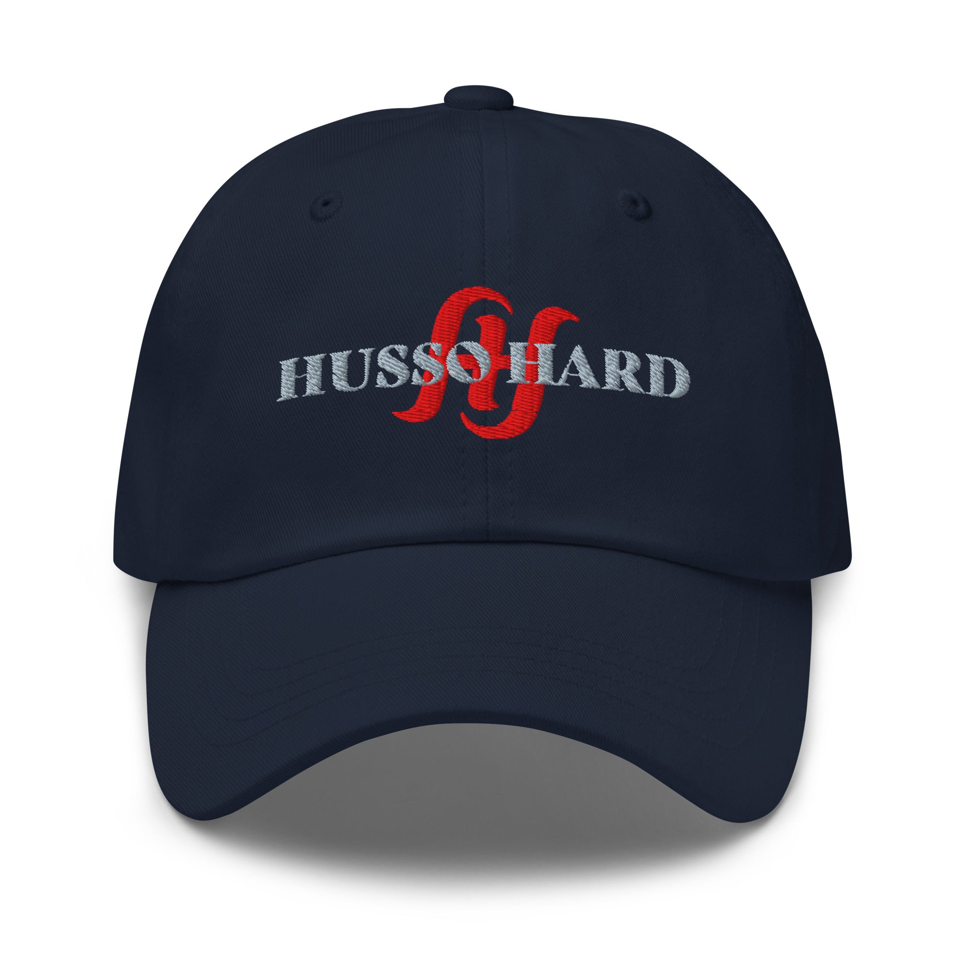 Husso Hard red H Dad hat