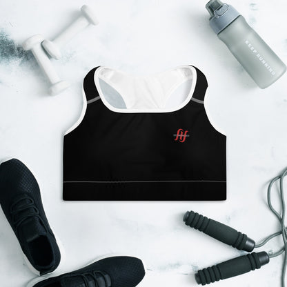 Women Padded Sports Bra | Comfortable fit & great support |(XS-2X) sweat absorbable Husso Hard Performance wear