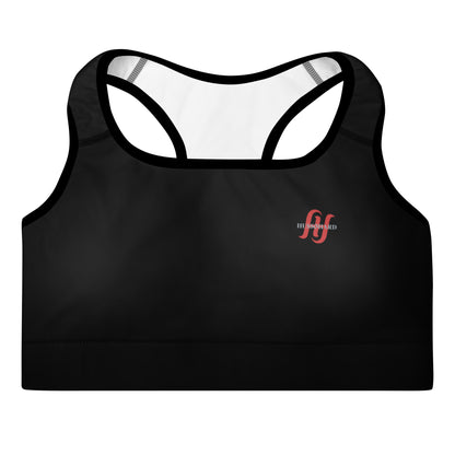 Women Padded Sports Bra | Comfortable fit & great support |(XS-2X) sweat absorbable Husso Hard Performance wear