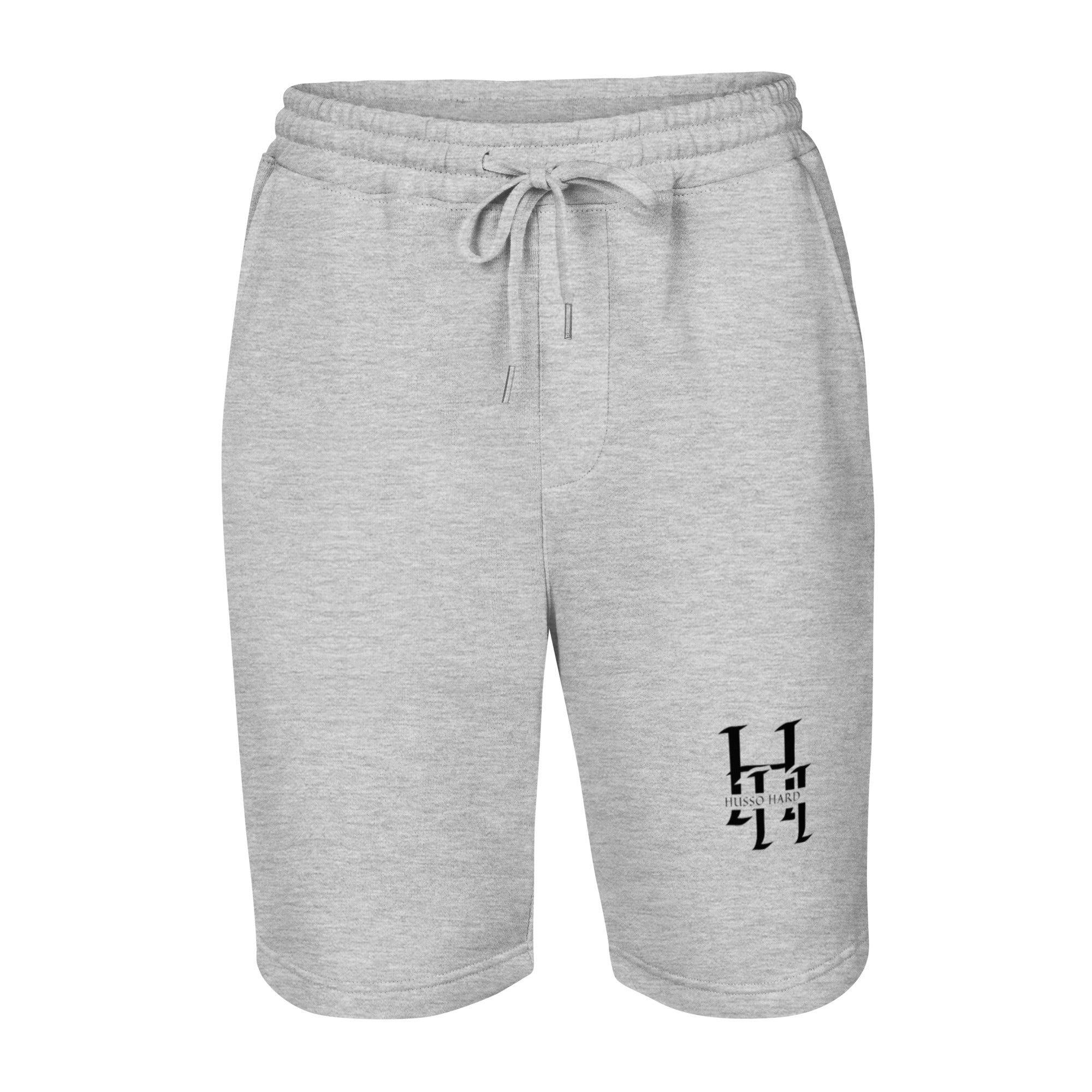 Men Husso Hard black H fleece shorts