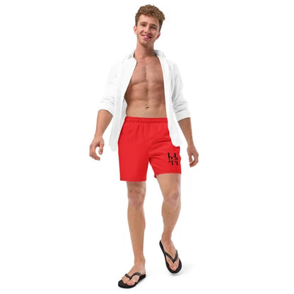 Men’s Quick-Dry Swim Trunks with HH Logo (2XS–6XL)