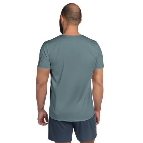 Men’s Lion Graphic Performance Workout Shirt (XS–3XL)