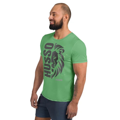 Men’s Lion Graphic Performance Workout Shirt (XS–3XL)