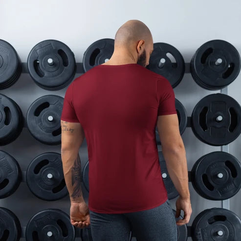 Men’s Lion Graphic Performance Workout Shirt (XS–3XL)