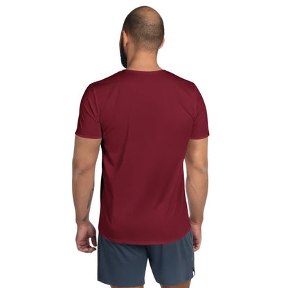 Men’s Red HH Logo Performance Workout Shirt (XS–3XL)