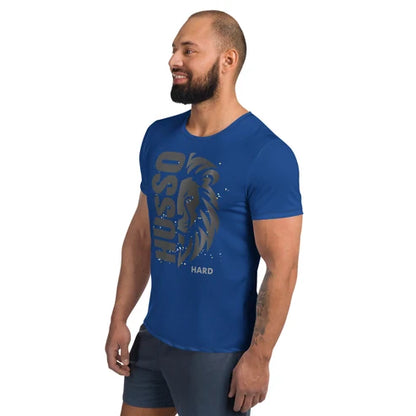 Men’s Lion Graphic Performance Workout Shirt (XS–3XL)