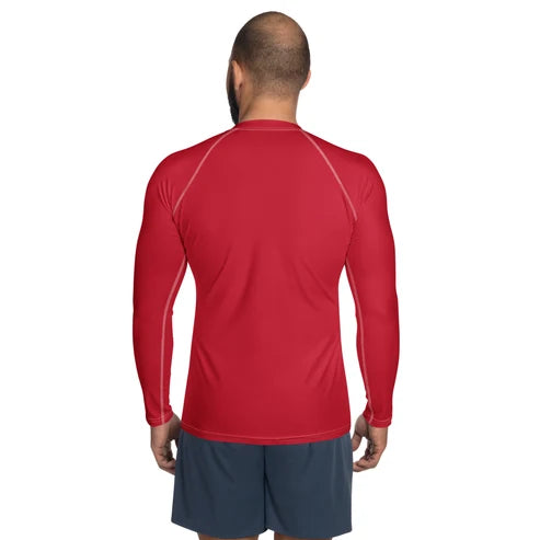 Men’s Black HH Emblem Long-Sleeve Rash Guard (XS–3XL)
