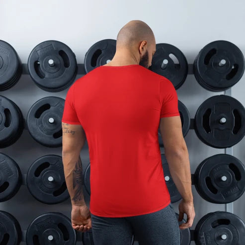 Men’s Lion Graphic Performance Workout Shirt (XS–3XL)