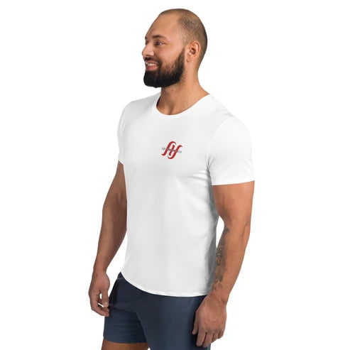 Men’s Red HH Logo Performance Workout Shirt (XS–3XL)