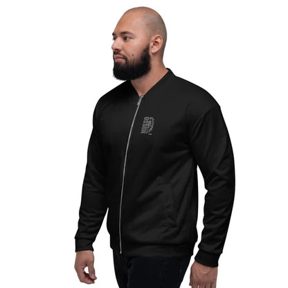 Men’s Husso Hard Lion Logo Bomber Jacket , Unisex Fit (XS–3XL)