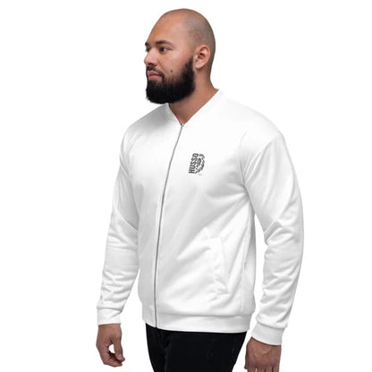 Men’s Husso Hard Lion Logo Bomber Jacket , Unisex Fit (XS–3XL)