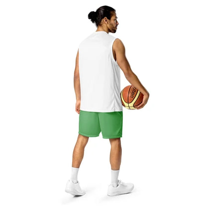 Husso Hard Men Red HH Logo Mesh Shorts (2XS–6XL)