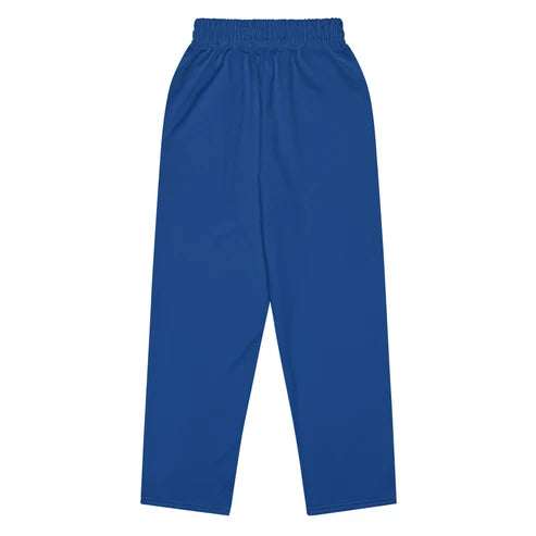 Unisex Half-Face Lion Wide-Leg Sweatpants (2XS–6XL)