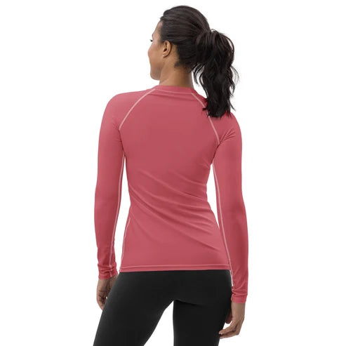 Women’s Surf Rash Guard – Husso Hard Lion Logo (XS–3XL)