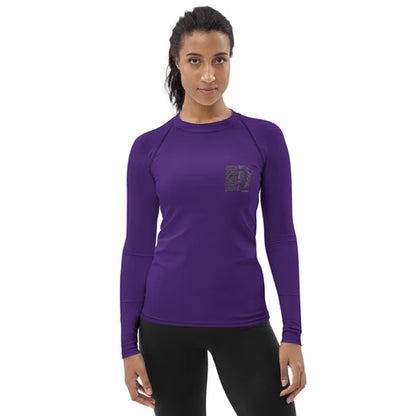Women’s Surf Rash Guard – Husso Hard Lion Logo (XS–3XL)