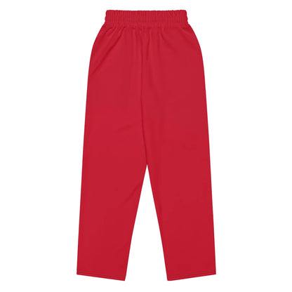 Unisex Half-Face Lion Wide-Leg Sweatpants (2XS–6XL)