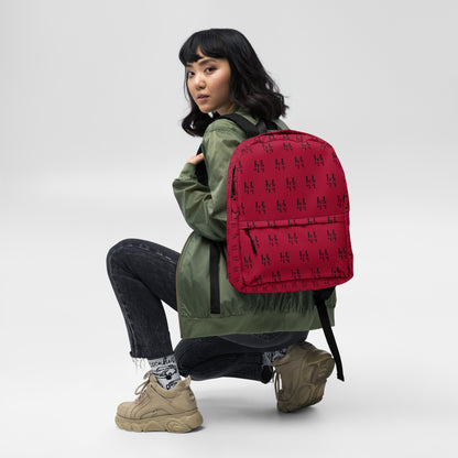 Medium Size Backpack: Printed Backpack | Husso Hard
