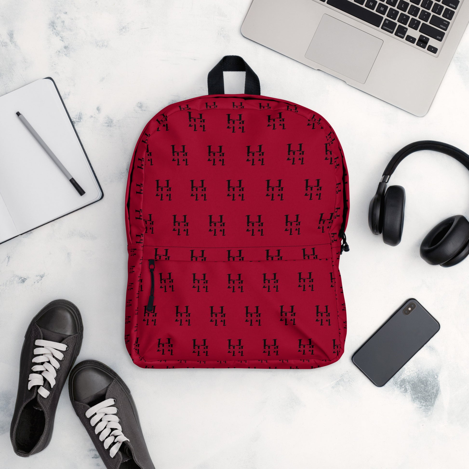 Medium Size Backpack: Printed Backpack | Husso Hard