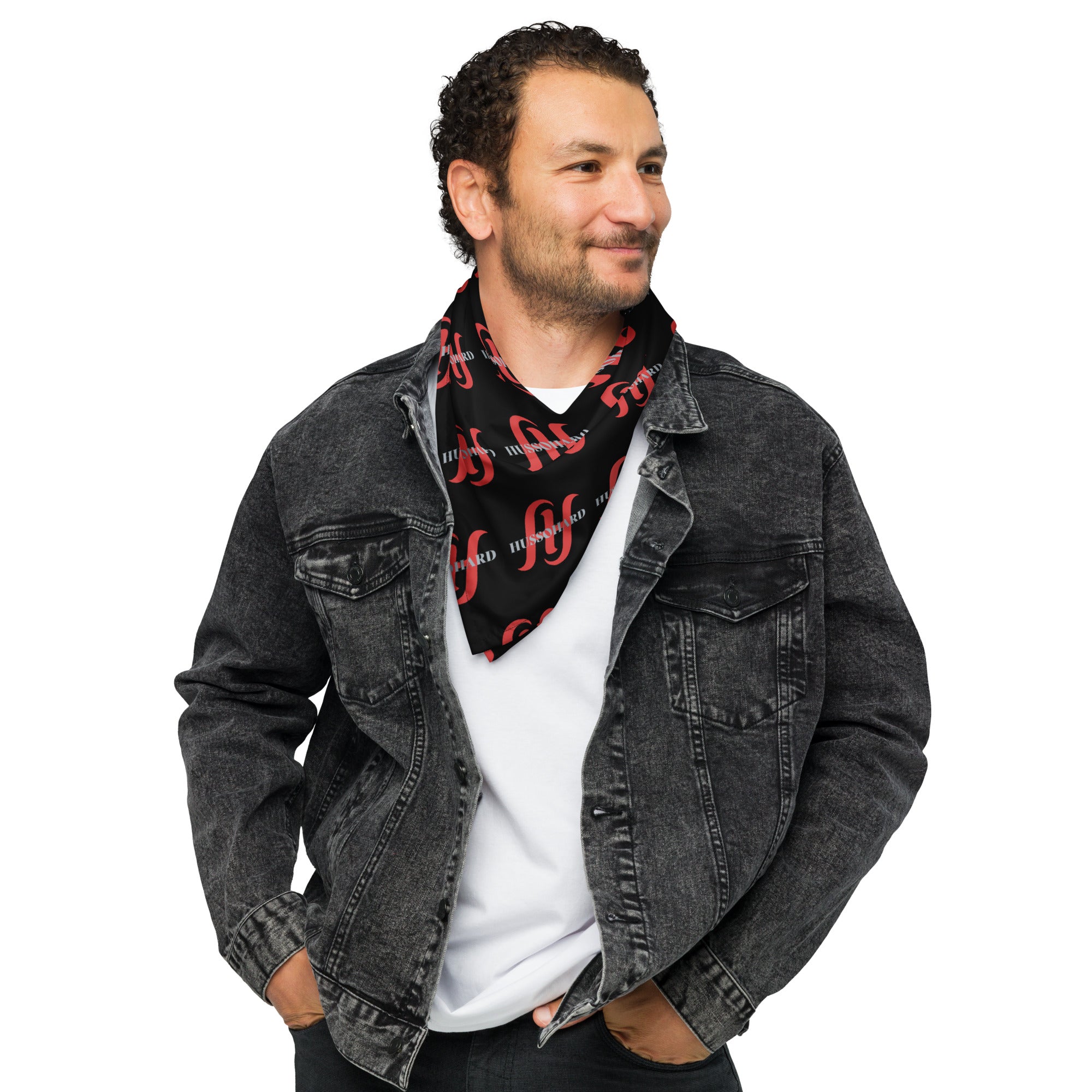 Men's Bandana Scarf: All-Over Print Bandana | Husso Hard