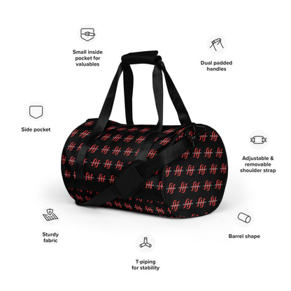 All-Over Print Gym Bag – Durable & Water-Resistant | Husso Hard