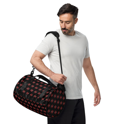 All-Over Print Gym Bag – Durable & Water-Resistant | Husso Hard