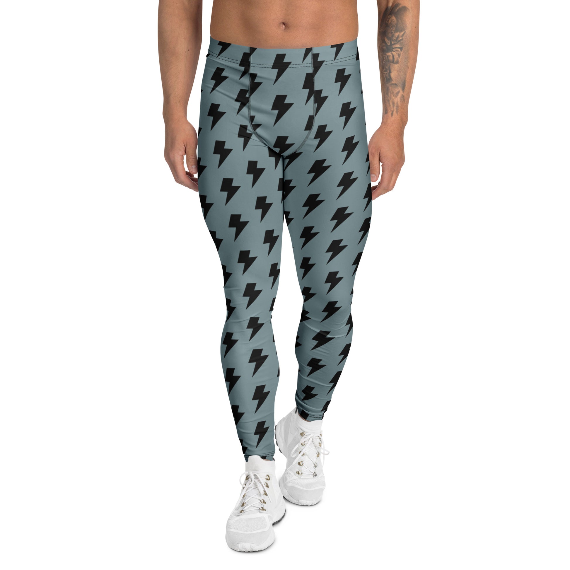 Men's Lightning Leggings | Men's Workout Leggings | Husso Hard