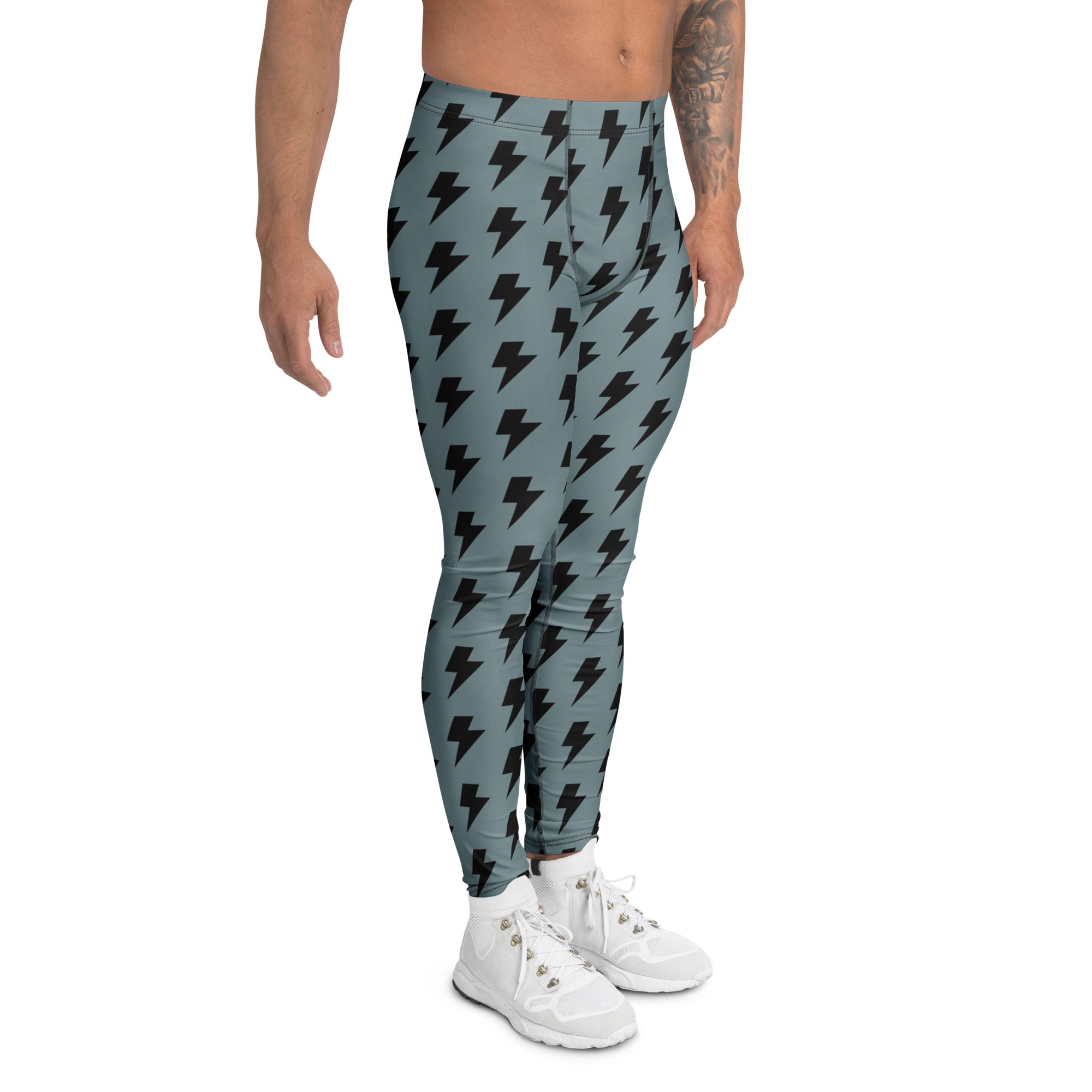 Men's Lightning Leggings | Men's Workout Leggings | Husso Hard