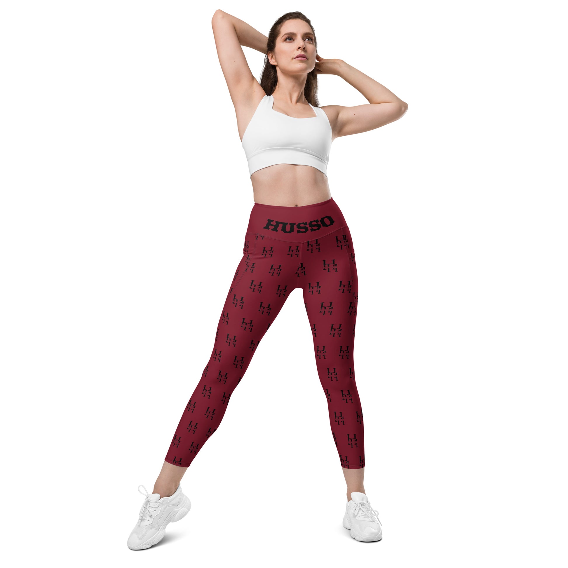 Women's Gym Leggings | Leggings with Pockets | Husso Hard