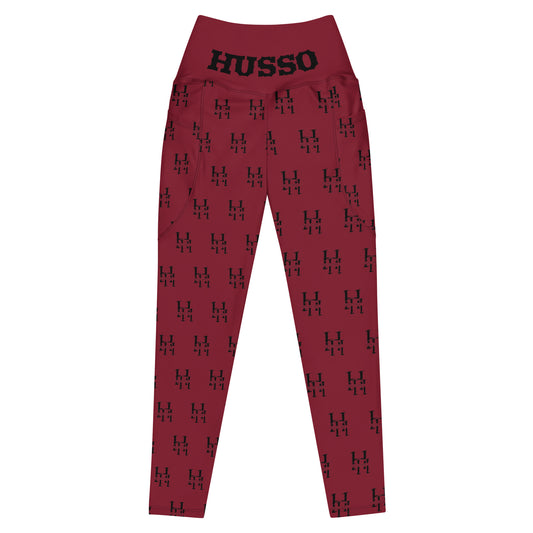Women's Gym Leggings | Leggings with Pockets | Husso Hard